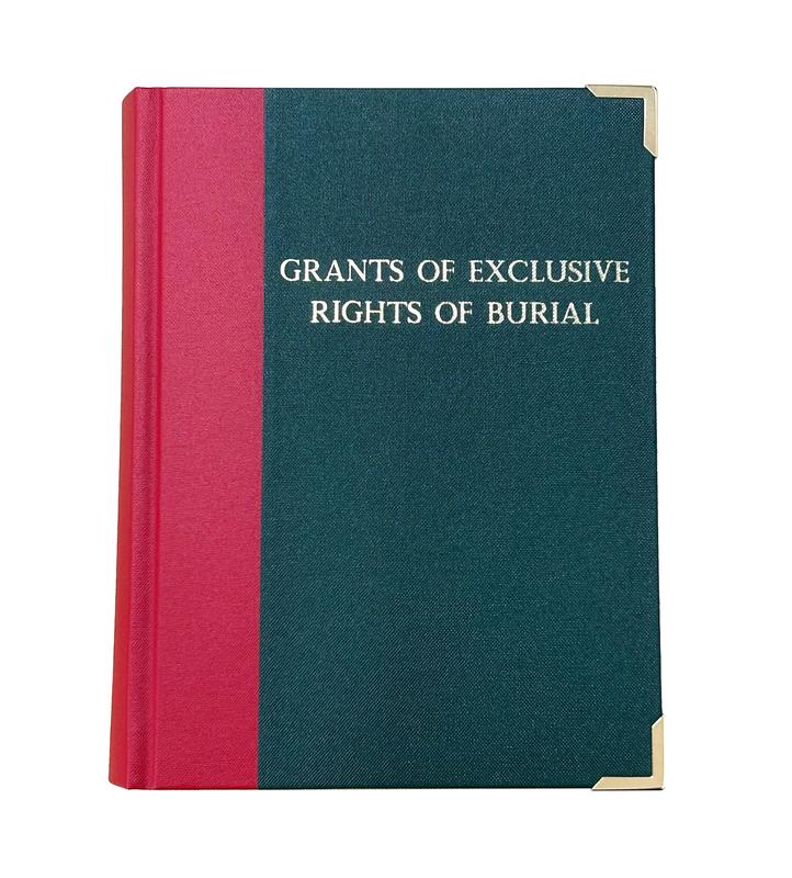 Grant of Exclusive Right of Burial