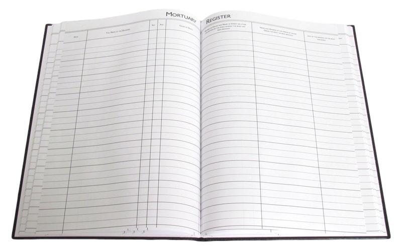 Mortuary Register