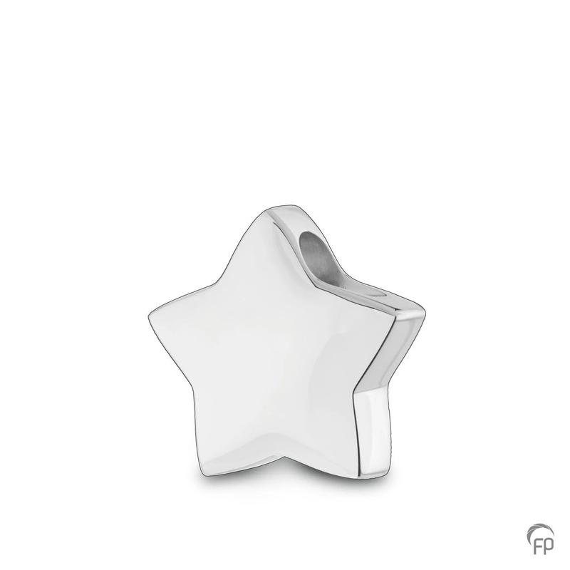 Sterling Silver Star Slide Pendant 