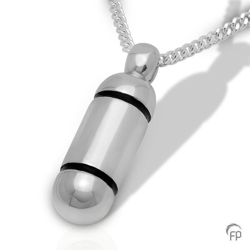 Sterling Silver Cylinder Pendant (END OF LINE)