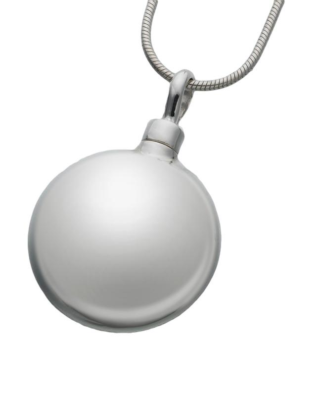 Sterling Silver Large Round Pendant (END OF LINE)