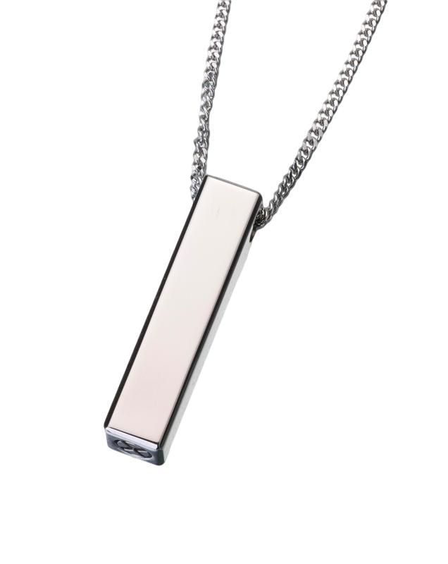 Titanium Narrow Sliding Rectangle Pendant (END OF LINE)