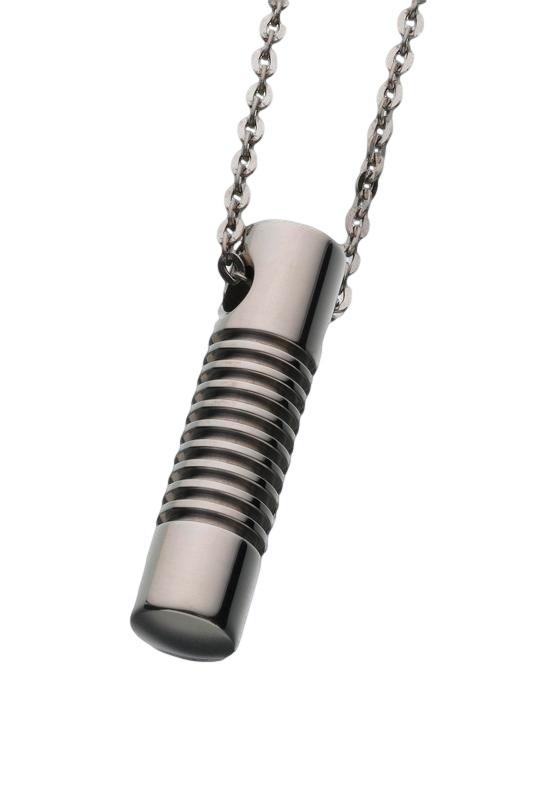 Titanium Cylinder Pendant (END OF LINE)