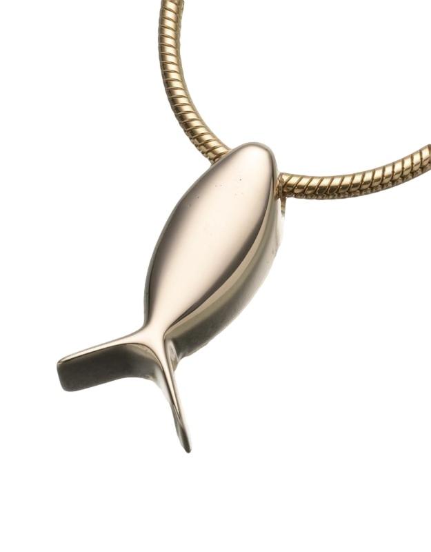Gold Vermeil Fish Pendant (END OF LINE)