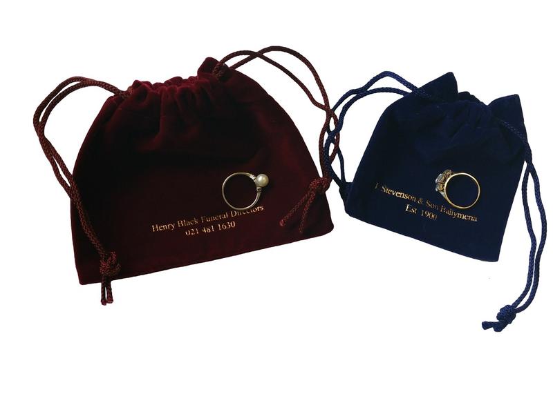 Bespoke Suedette Jewellery Pouch - Medium