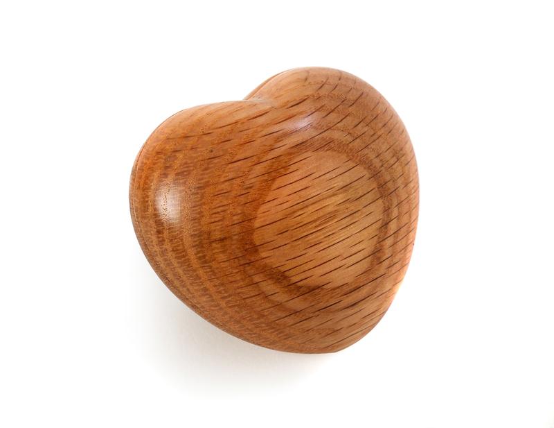 Wooden Heart (Natural) - Keepsake