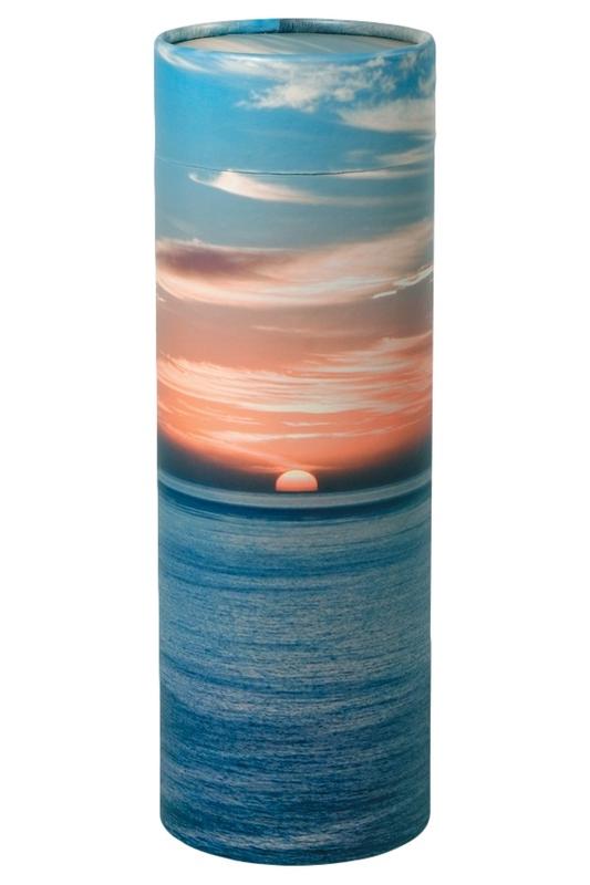 Ocean Sunset Ash Scattering Tube - 4L Large