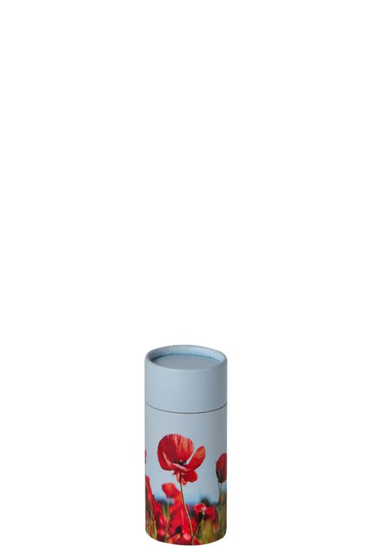 Poppy Ash Scattering Tube - 0.4L Small