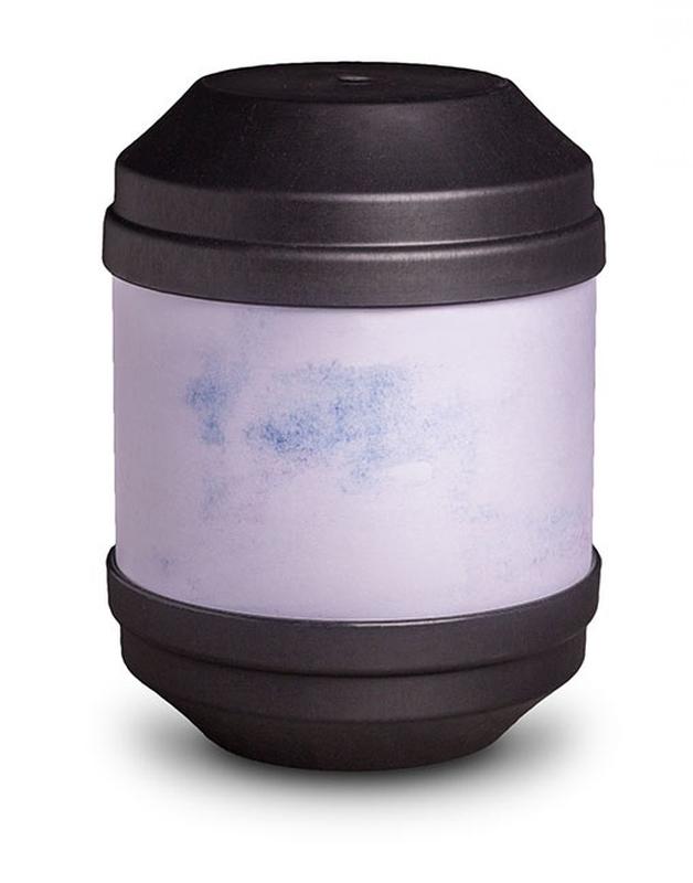 Biodegradable Writable Surface Urn (Black) (END OF LINE)