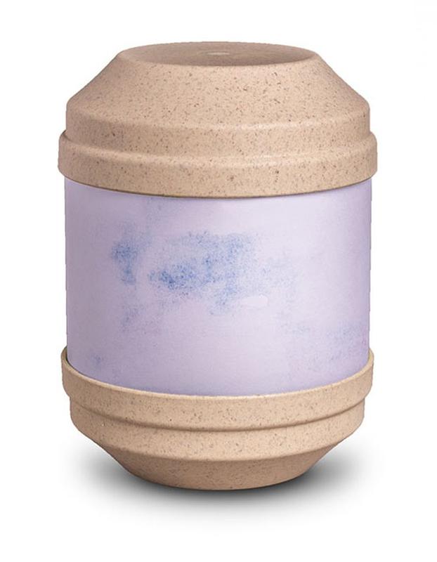 Biodegradable Writable Surface Urn (Natural) (END OF LINE)