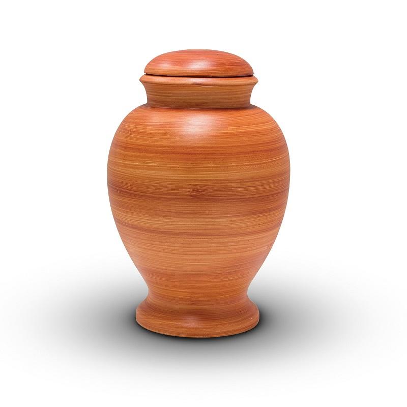 Biodegradable Urn (Burnt Orange) - Adult