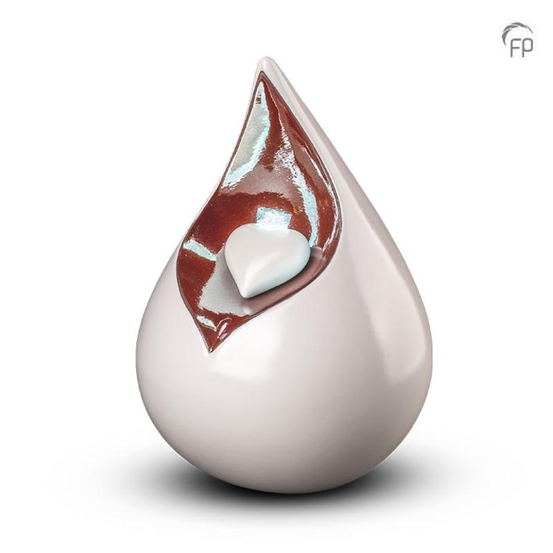 Ceramic Celest Urn (White) - Adult
