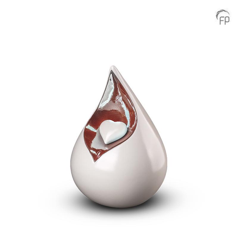 Ceramic Celest Urn (White) - Small