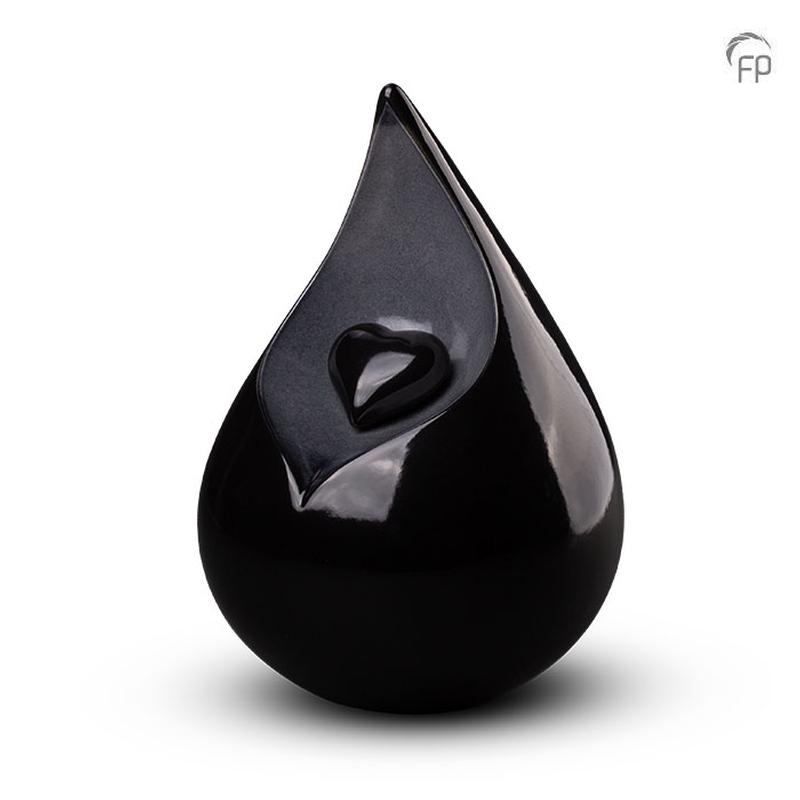 Ceramic Celest Urn (Black) - Adult