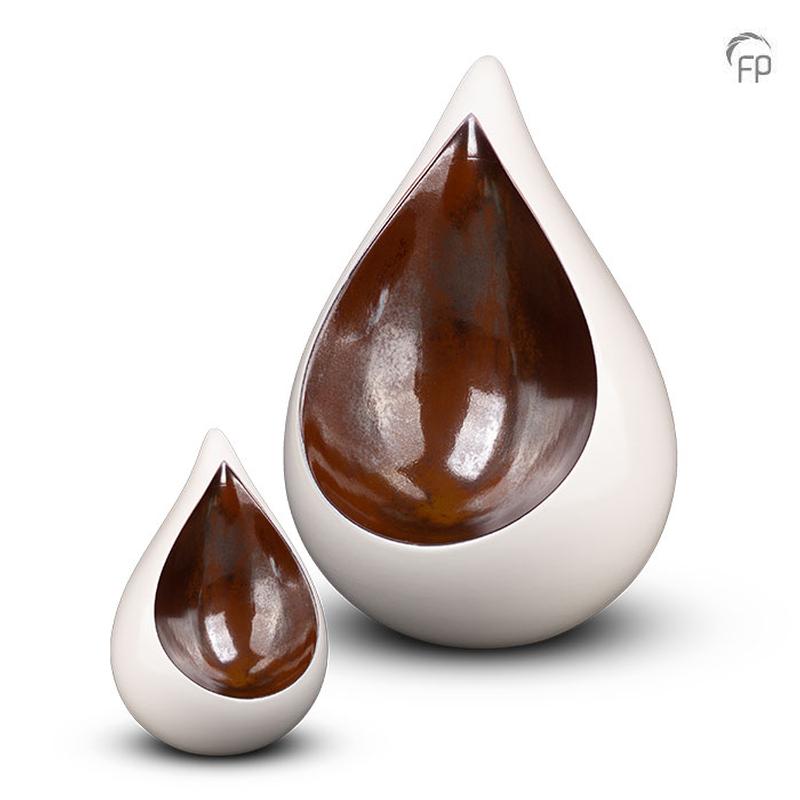 Ceramic Celest Urn (White) - Adult (END OF LINE)