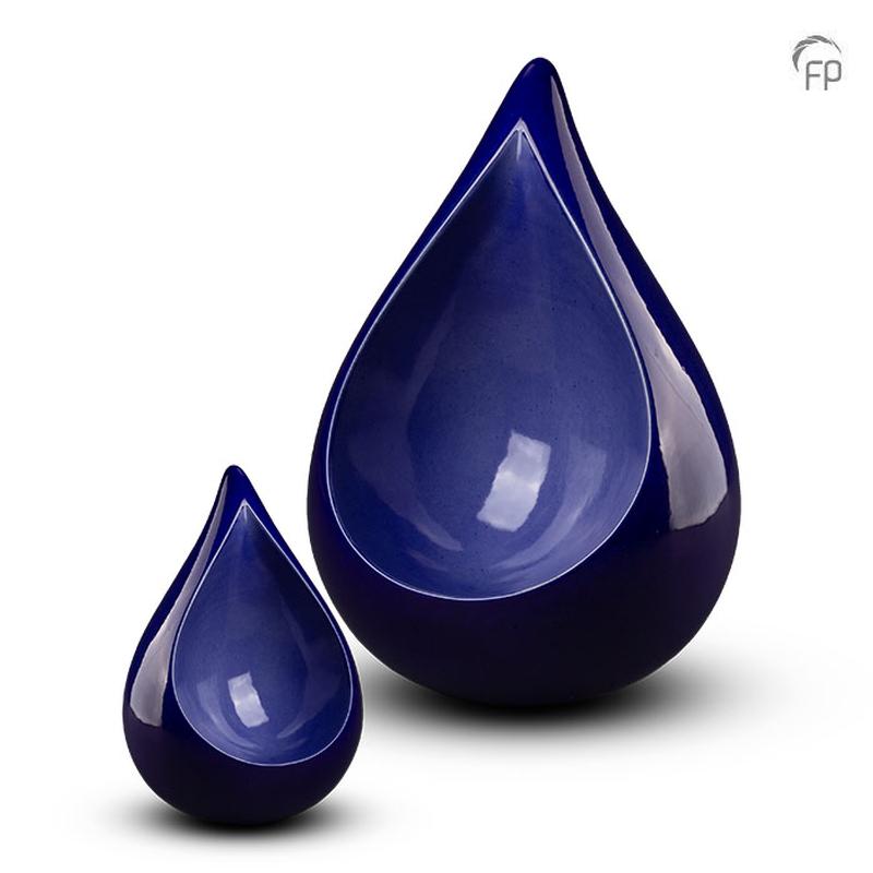Ceramic Celest Urn (Cobalt Blue) - Adult (END OF LINE)