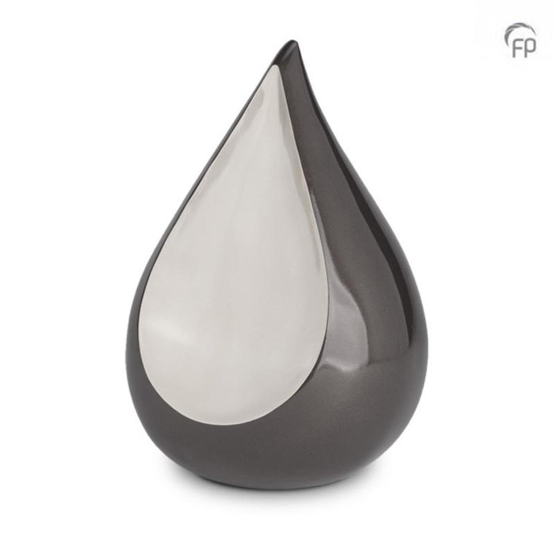Metal Odyssee Urn (Black / Silver) - Adult