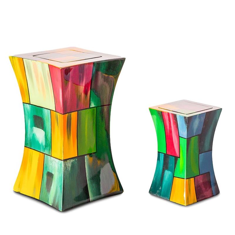 Fibreglass Lantern Design Urn (Multicolour) - Small