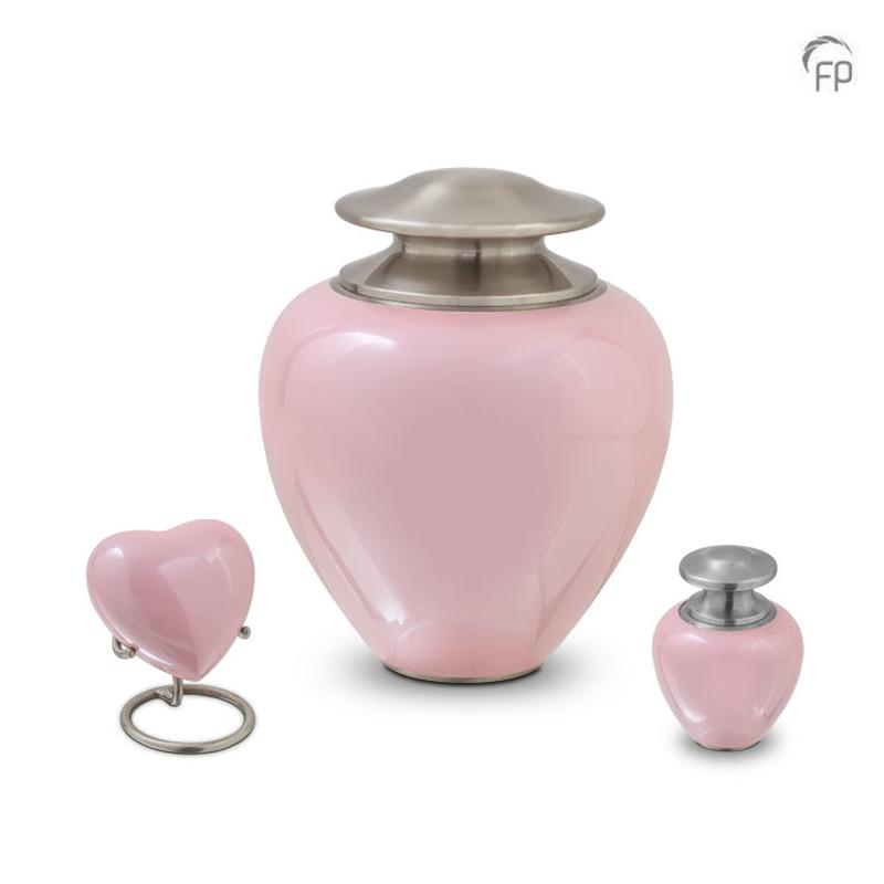 Metal Satori Urn (Pink, High Shine) - Adult (END OF LINE)