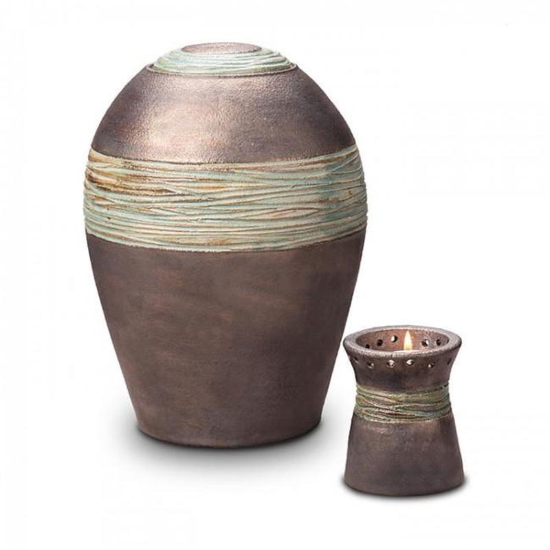 Ceramic Candle Holder (Anthracite) - Keepsake