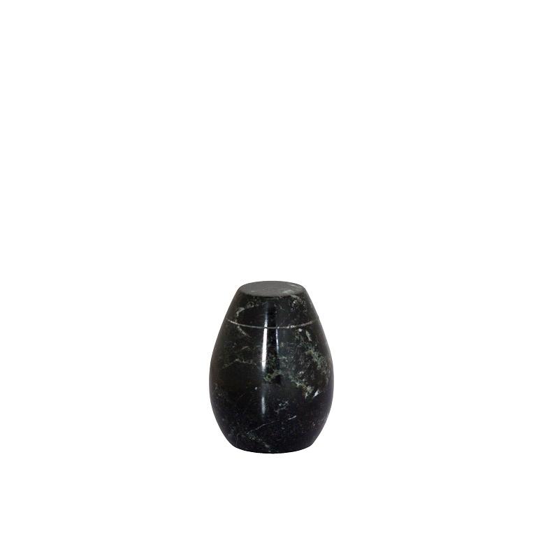 Marble Urn (Black with White) - Keepsake