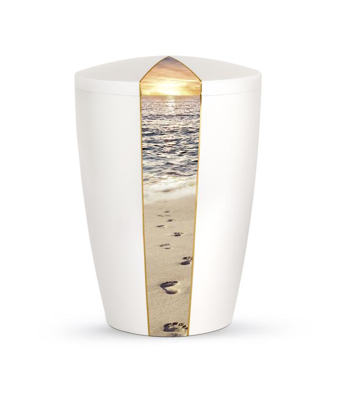 Arboform Natura Beach Urn (Pearl) - XL Adult
