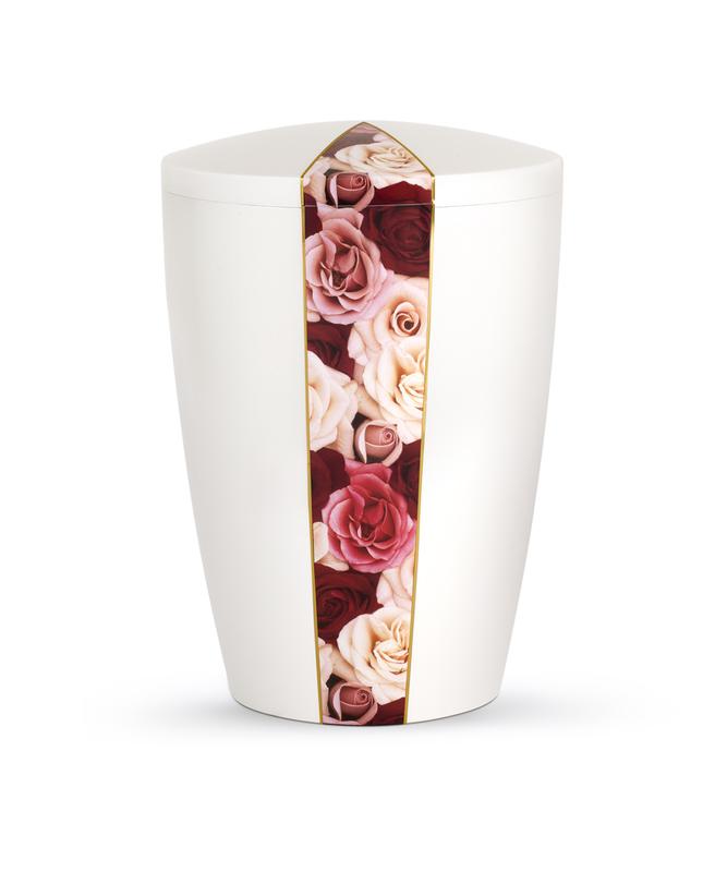 Arboform Natura Multi Rose Urn (Pearl) - XL Adult