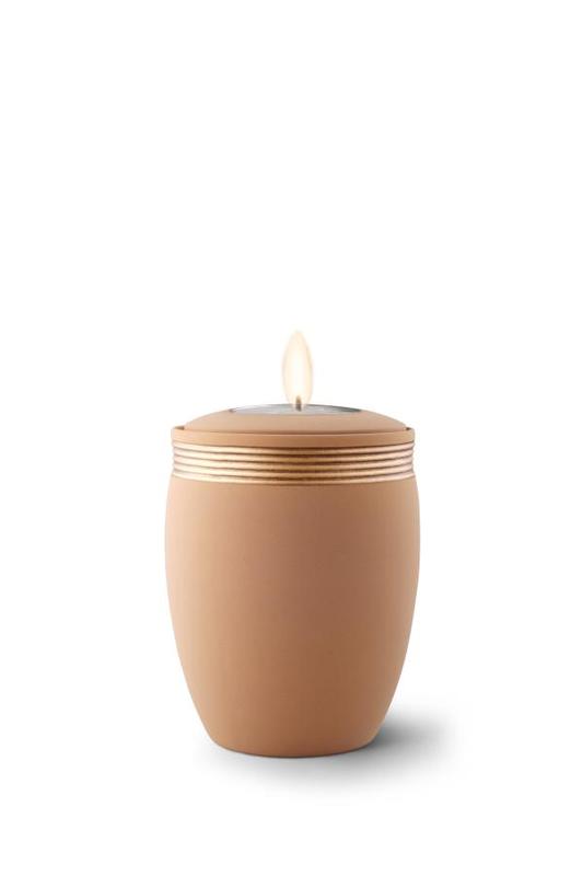 Ceramic Cleo Candle Holder (Sand) - Keepsake