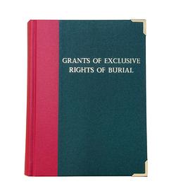 Grant of Exclusive Right of Burial