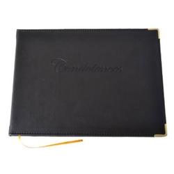 Black 'Condolences' Book (END OF LINE)