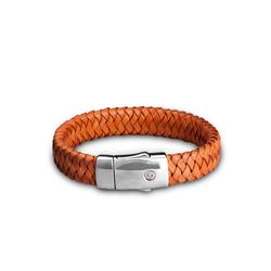 Embrace Bracelet (Orange, Wide Band)