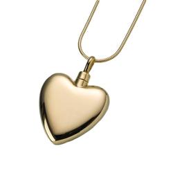 Gold Vermeil Large Heart Pendant (END OF LINE)
