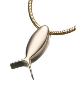 Gold Vermeil Fish Pendant (END OF LINE)