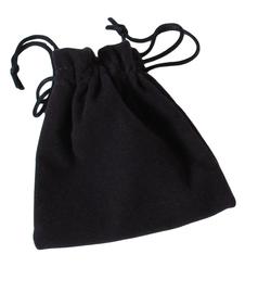 Suedette Jewellery Pouch (Navy) - Small