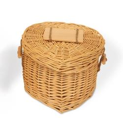 Willow Loving Heart Urn (Natural) - XL Adult