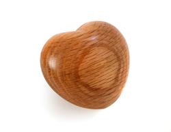 Wooden Heart (Natural) - Keepsake