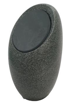 Highdown Urn with Dark Plaque (Granite Effect) - Adult