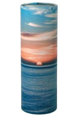 Ocean Sunset Ash Scattering Tube - 4L Large