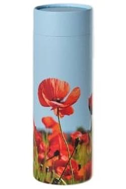 Poppy Ash Scattering Tube - 4L Large