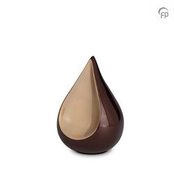 Metal Odyssee Urn (Brown / Gold) - Small (END OF LINE)