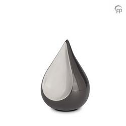 Metal Odyssee Urn (Black / Silver) - Small