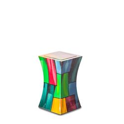 Fibreglass Lantern Design Urn (Multicolour) - Small