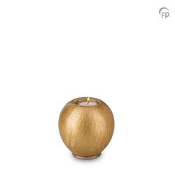 Crystal Round Candle Holder (Gold) - Keepsake 