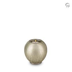 Crystal Round Candle Holder (Silver) - Keepsake 