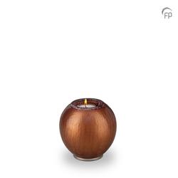 Crystal Round Candle Holder (Copper) - Keepsake (END OF LINE)