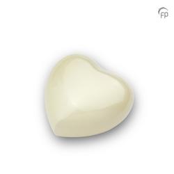 Metal Heart (Pearl White) - Keepsake