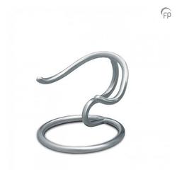 Metal Heart Keepsake Stand (Silver)