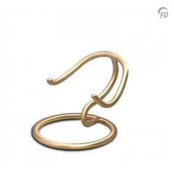 Metal Heart Keepsake Stand (Gold)