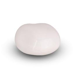 Ceramic Cuddle Stone (White, High Shine) - Keepsake