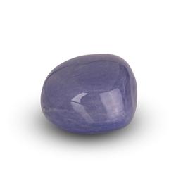 Ceramic Cuddle Stone (Light Blue, High Shine) - Keepsake
